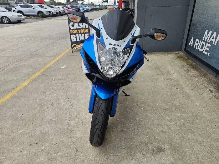 2011 Suzuki GSX-R600 Blue