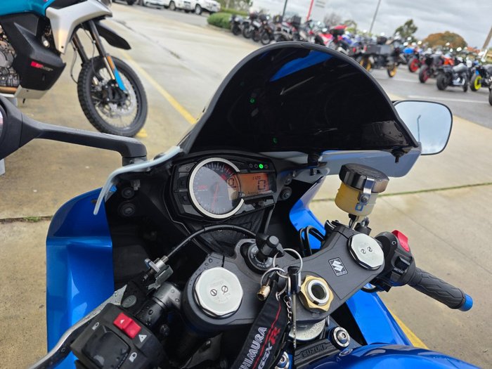 2011 Suzuki GSX-R600 Blue