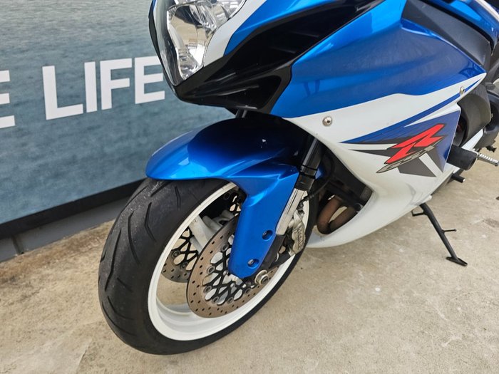 2011 Suzuki GSX-R600 Blue