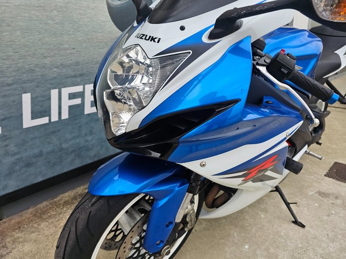 2011 Suzuki GSX-R600 Blue