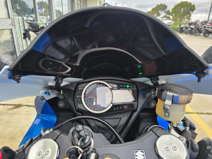 2011 Suzuki GSX-R600 Blue