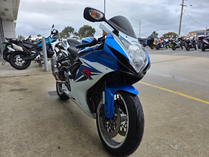 2011 Suzuki GSX-R600 Blue
