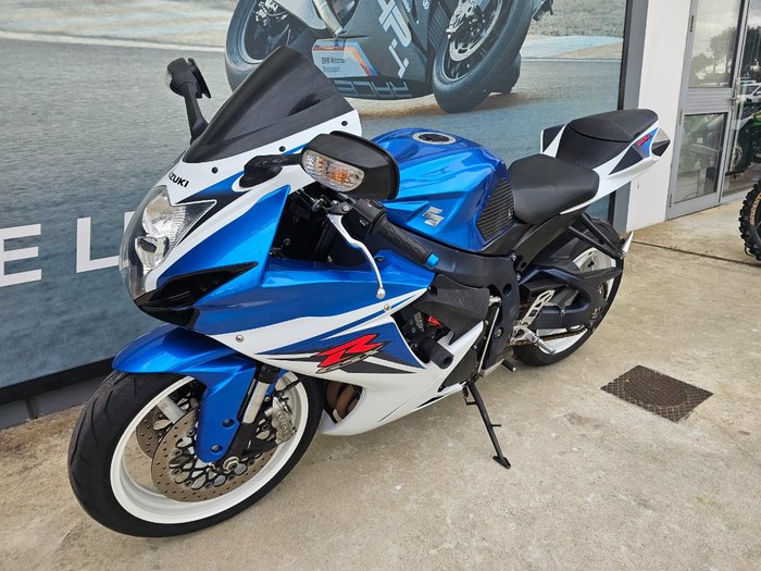 2011 Suzuki GSX-R600 Blue
