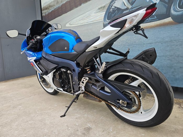 2011 Suzuki GSX-R600 Blue