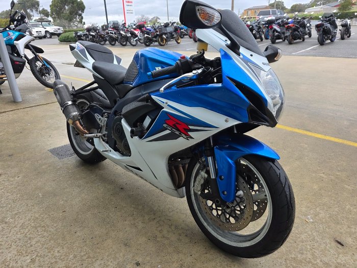 2011 Suzuki GSX-R600 Blue