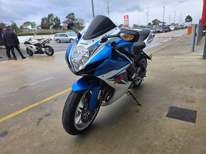 2011 Suzuki GSX-R600 Blue
