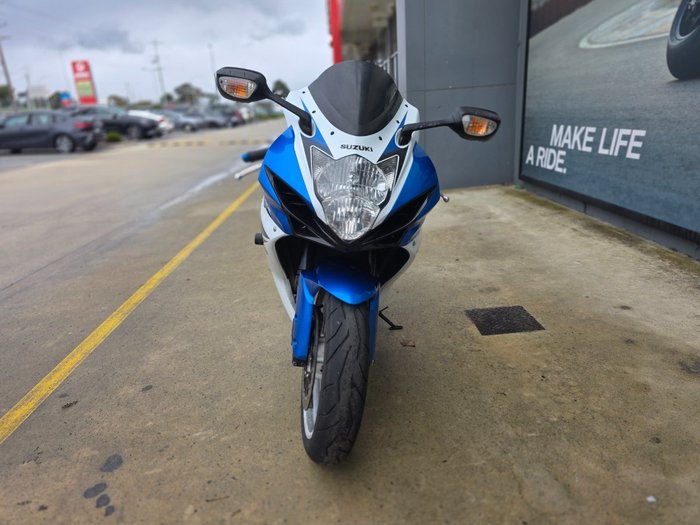 2011 Suzuki GSX-R600 Blue