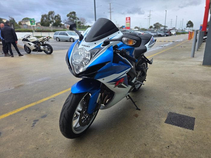2011 Suzuki GSX-R600 Blue