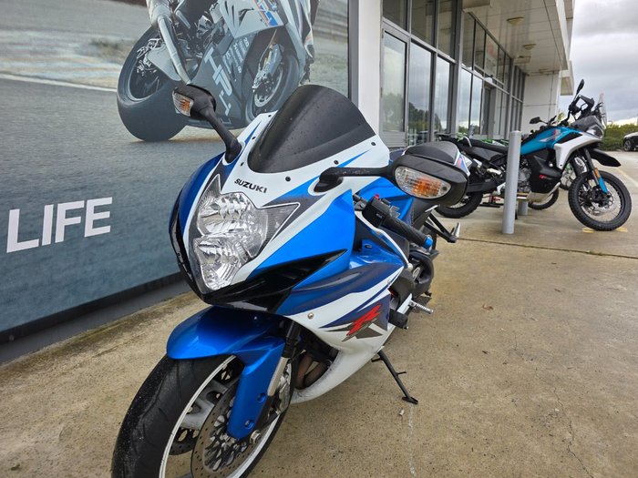 2011 Suzuki GSX-R600 Blue
