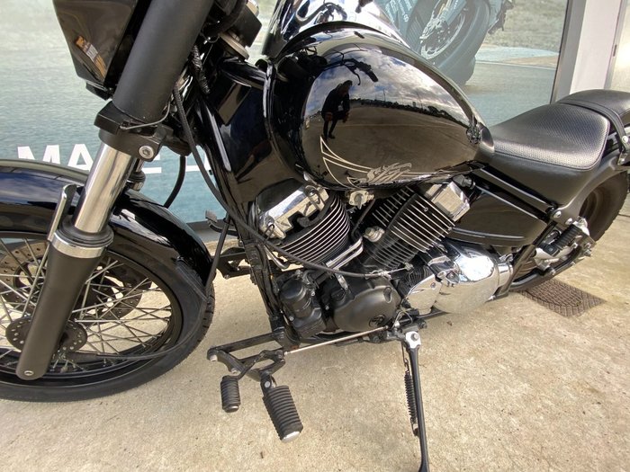 2018 Yamaha XVS650 V-STAR CUSTOM Black