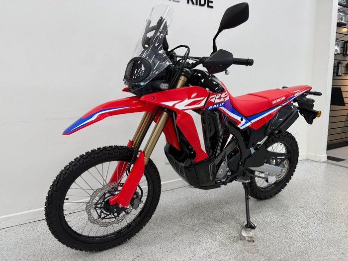 2025 Honda CRF300LRA RALLY Red