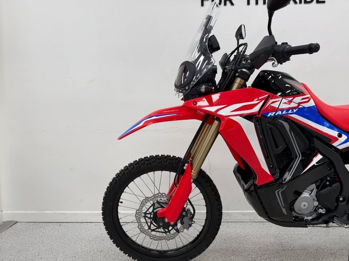 2025 Honda CRF300LRA RALLY Red