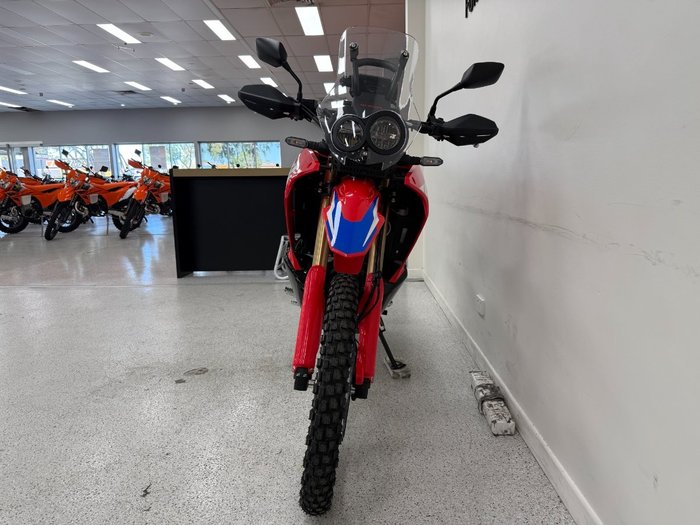 2025 Honda CRF300LRA RALLY Red