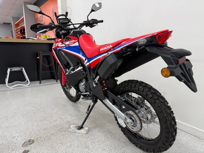 2025 Honda CRF300LRA RALLY Red