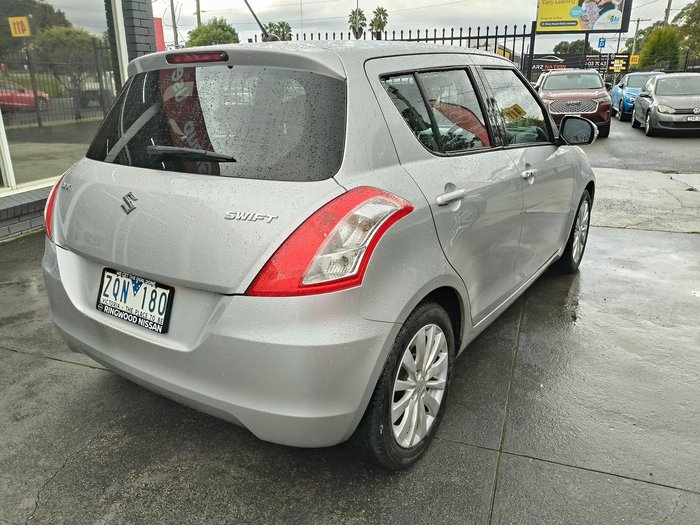 2013 Suzuki Swift GLX FZ MY13 Star Silver