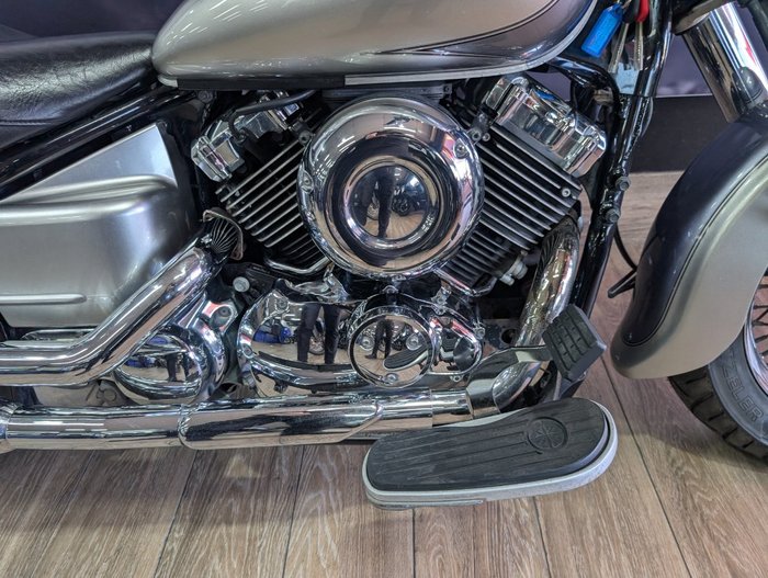 2009 Yamaha XVS650A V-STAR CLASSIC SILVER
