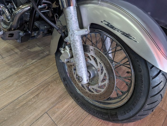2009 Yamaha XVS650A V-STAR CLASSIC SILVER