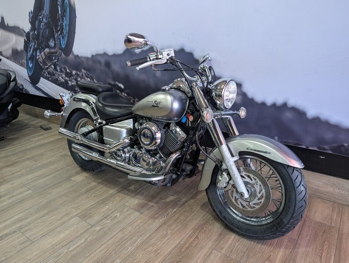2009 Yamaha XVS650A V-STAR CLASSIC SILVER