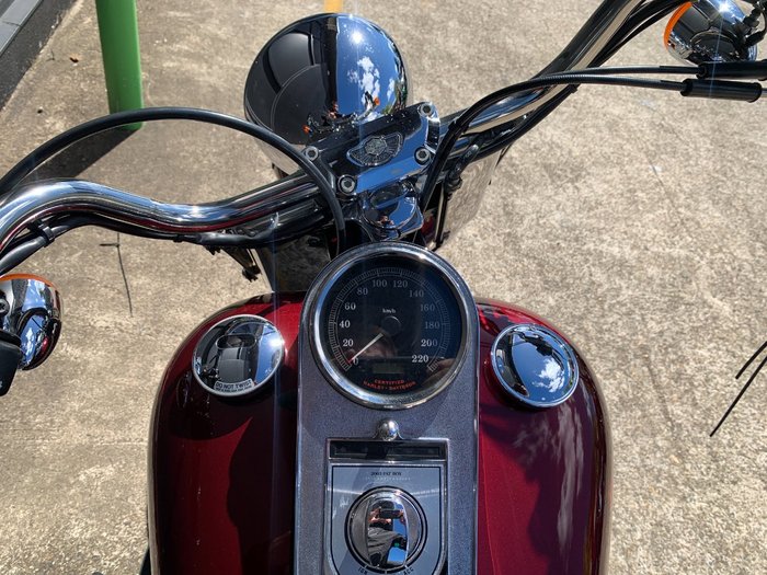 2002 HARLEY-DAVIDSON FLSTF FAT BOY RED