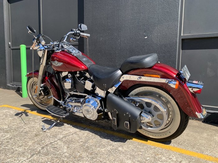 2002 HARLEY-DAVIDSON FLSTF FAT BOY RED