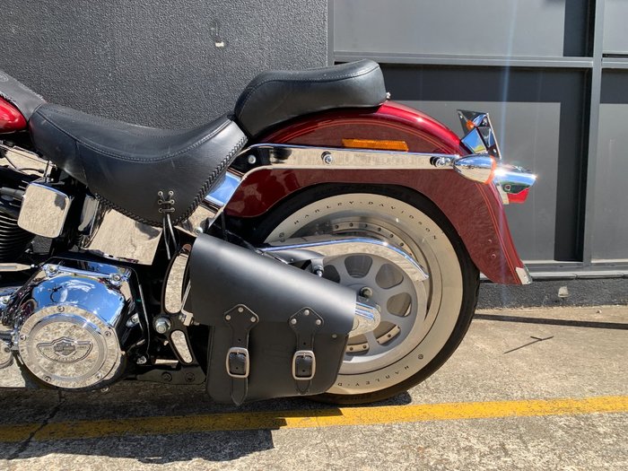 2002 HARLEY-DAVIDSON FLSTF FAT BOY RED