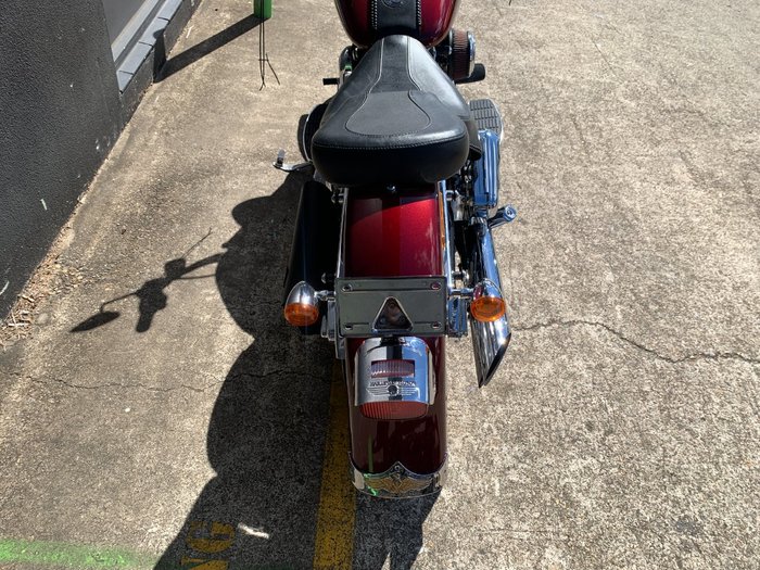 2002 HARLEY-DAVIDSON FLSTF FAT BOY RED