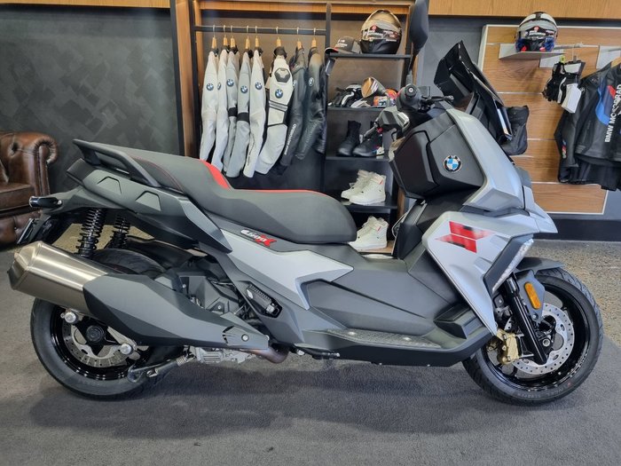 2026 BMW Motorrad C 400 X ION White Aluminium Metallic Matt