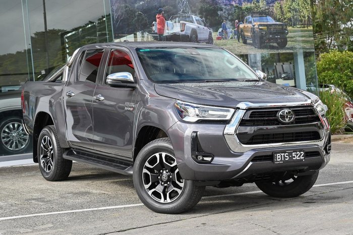 2022 Toyota Hilux SR5 GUN126R 4X4 Dual Range Graphite