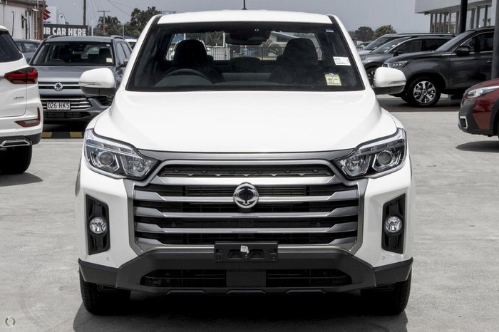 2026 KGM Musso ELX Q261 MY26 4X4 Dual Range Grand White