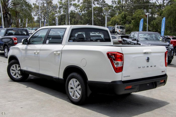 2026 KGM Musso ELX Q261 MY26 4X4 Dual Range Grand White