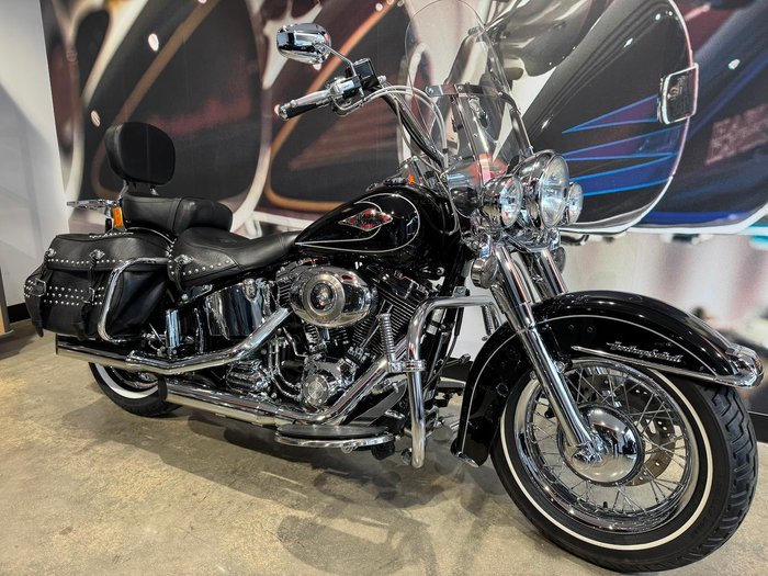 2008 Harley-Davidson Heritage Softail Classic 1584 (FLSTC) Softail Black