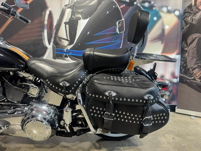 2008 Harley-Davidson Heritage Softail Classic 1584 (FLSTC) Softail Black