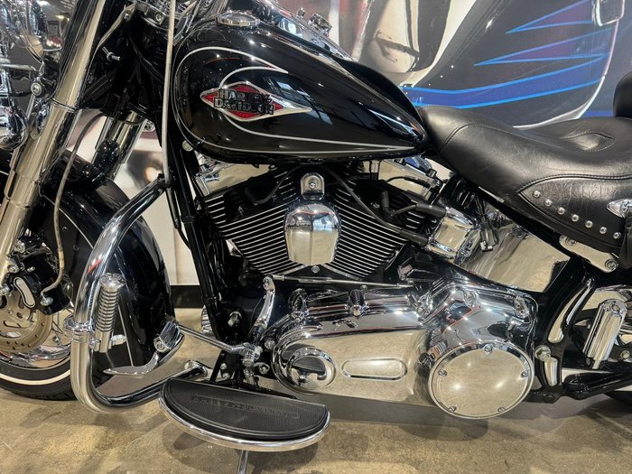 2008 Harley-Davidson Heritage Softail Classic 1584 (FLSTC) Softail Black