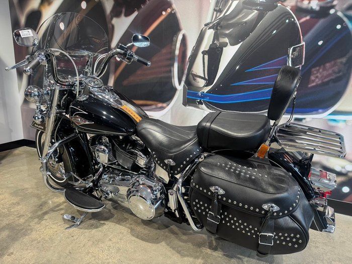 2008 Harley-Davidson Heritage Softail Classic 1584 (FLSTC) Softail Black