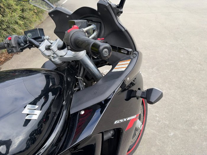 2008 Suzuki GSX650F LAMS Black