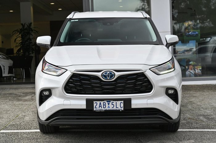 2023 Toyota Kluger GXL AXUH78R 4X4 On Demand Frosted White