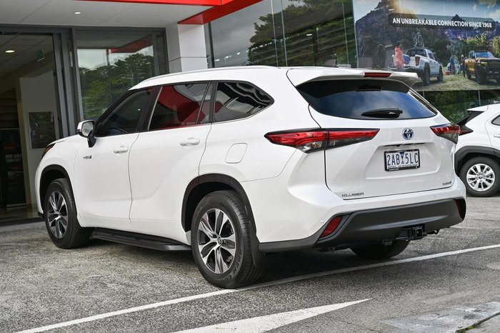 2023 Toyota Kluger GXL AXUH78R 4X4 On Demand Frosted White