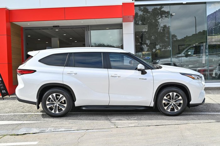 2023 Toyota Kluger GXL AXUH78R 4X4 On Demand Frosted White