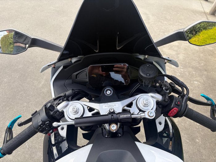 2025 CFMOTO 2025 CF Moto 650CC 675SR-R ABS NEBULA WHITE
