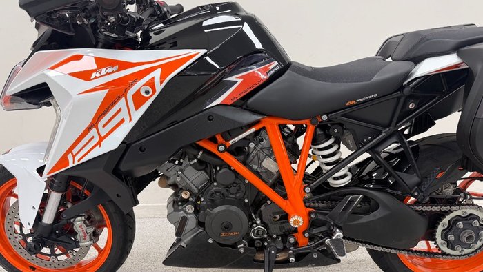 2018 Ktm 1290 SUPER DUKE GT White