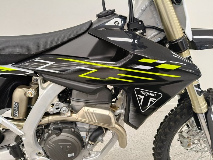 2026 Triumph TF 250-X BLACK/WHIT