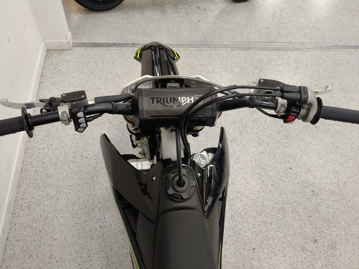 2026 Triumph TF 250-X BLACK/WHIT