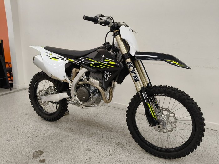 2026 Triumph TF 250-X BLACK/WHIT