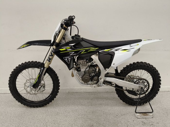 2026 Triumph TF 250-X BLACK/WHIT