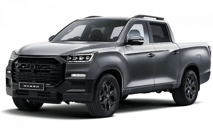 2025 KGM Musso Ultimate Q261 MY26 4X4 Dual Range Marble Grey