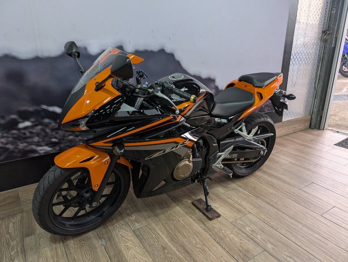 2017 Honda CBR500R BLACK/ORANGE