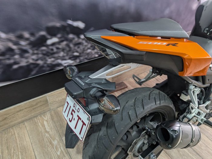 2017 Honda CBR500R BLACK/ORANGE