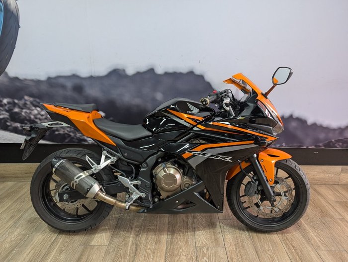 2017 Honda CBR500R BLACK/ORANGE