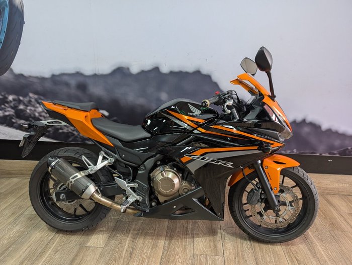 2017 Honda CBR500R BLACK/ORANGE