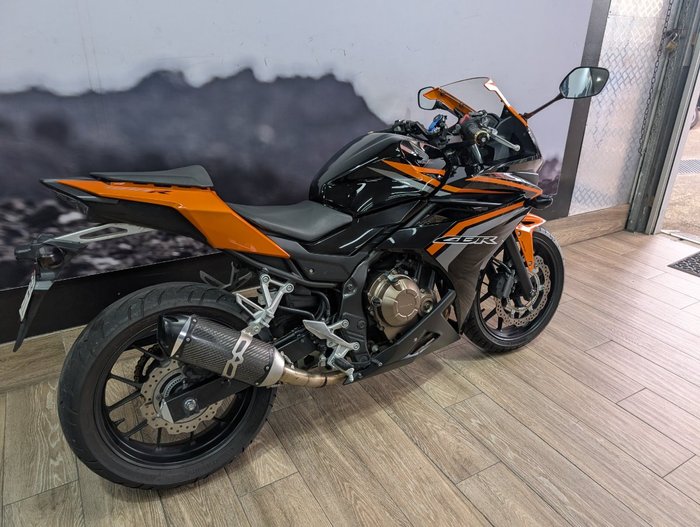 2017 Honda CBR500R BLACK/ORANGE